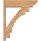 Ekena Millwork Merced Slat Smooth Outlooker, Western Red Cedar, 7 1/2"W x 28"D x 34"H OUT08X28X34MRC06SWR - alternate 2